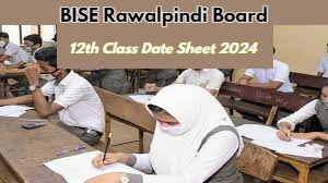 12th Class Date Sheet 2025 Rawalpindi Board