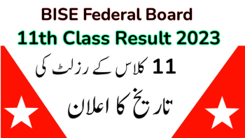1st Year 11th Class Result 2024 BISE Federal Board