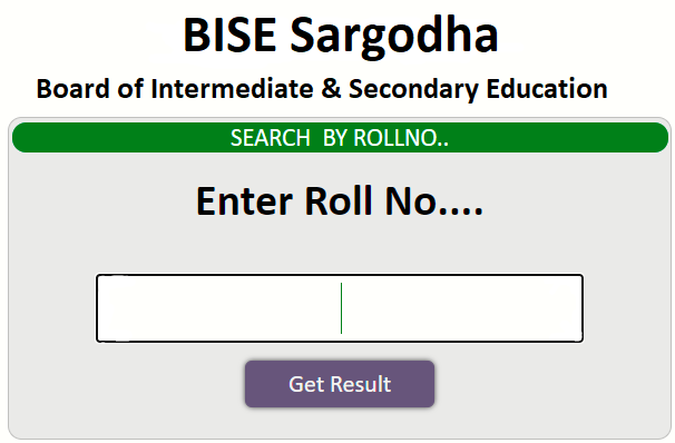 2nd Year Result 2024 BISE Sargodha Board